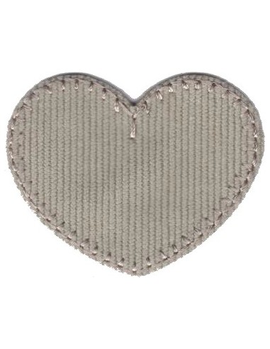 Aplicación 5906 Corazón (5,20 x 4,50 cm), 3 u