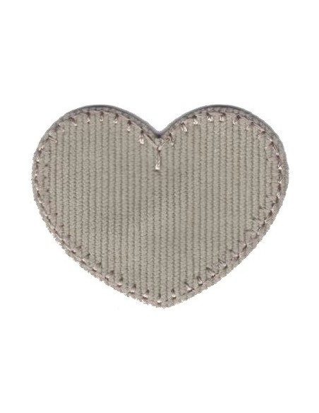 Aplicación 5906 Corazón (5,20 x 4,50 cm), 3 u