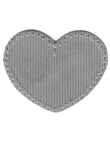 Aplicación 5906 Corazón (5,20 x 4,50 cm), 3 u
