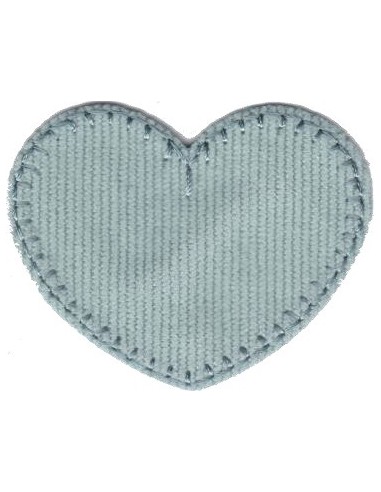 Aplicación 5906 Corazón (5,20 x 4,50 cm), 3 u