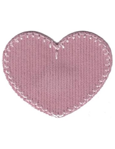Aplicación 5906 Corazón (5,20 x 4,50 cm), 3 u
