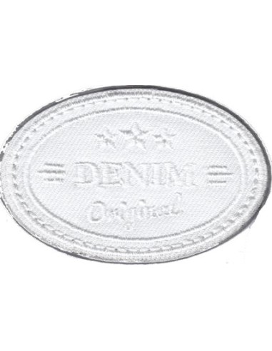 Aplicación 5896 Denim Original (6,00 x 4,40 cm), 3 u