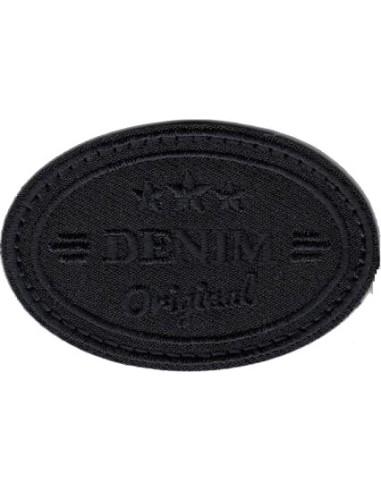 Aplicación 5896 Denim Original (6,00 x 4,40 cm), 3 u