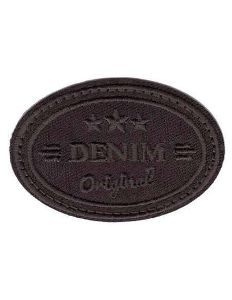 Aplicación 5896 Denim Original (6,00 x 4,40 cm), 3 u