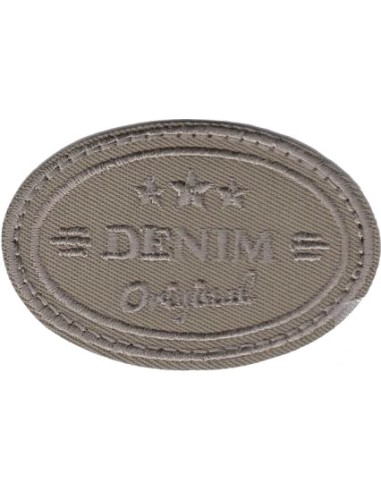 Aplicación 5896 Denim Original (6,00 x 4,40 cm), 3 u