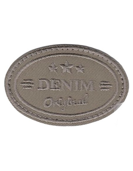 Aplicación 5896 Denim Original (6,00 x 4,40 cm), 3 u