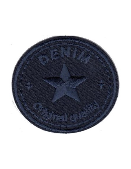 Aplicación 5897 Denim Original (5,30 x 5,30 cm), 3 u