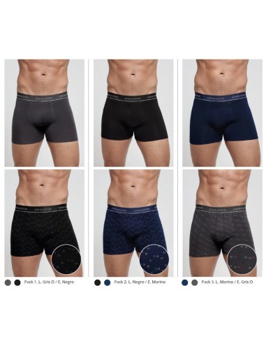 Bóxer Don Algodón PB723, pack de 2 boxer