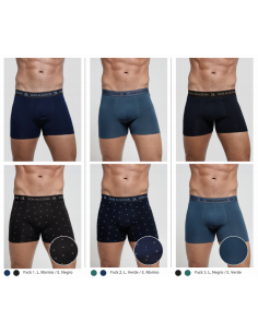 Bóxer Don Algodón PB728, pack de 2 boxer 2