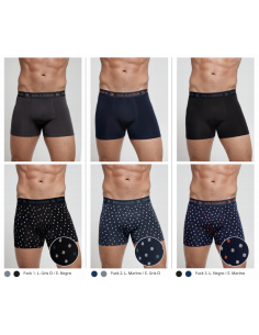 Bóxer Don Algodón PB730, pack de 2 boxer 2