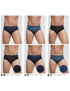 Slip hombre Don Algodón PS728, pack de 2 boxer 2