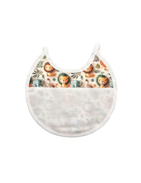 Babero estampado 5704M1 Marbet (18,00 x 17,00 cm), blíster de 3 u