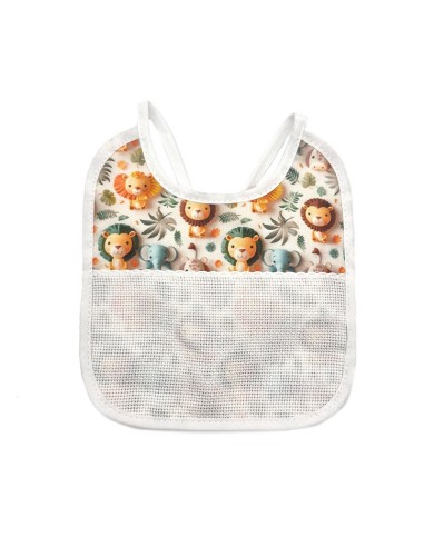 Babero estampado 5704M2 Marbet (17,00 x 18,00 cm), blíster de 3 u