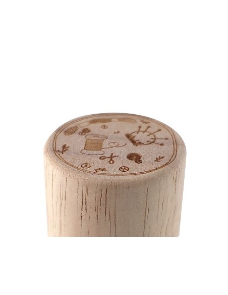 Acerico de madera 857335, bolsa de 5 u