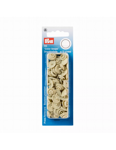 Broche snaps Prym 12.4 mm, blíster 30 u