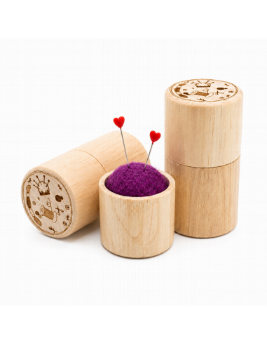 Acerico de madera 857335, bolsa de 5 u