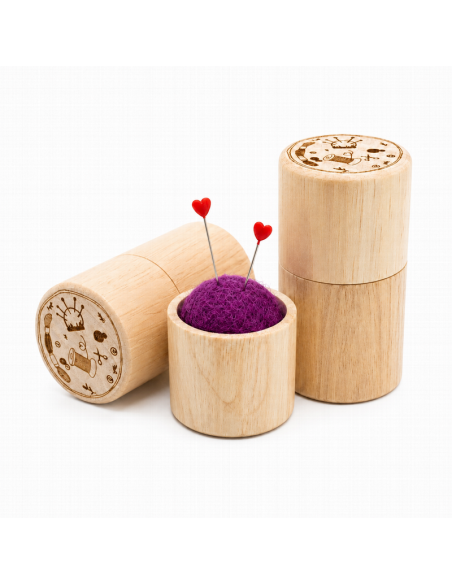 Acerico de madera 857335, bolsa de 5 u