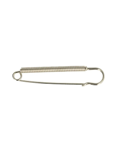Imperdible Kilt espiral plata Opry 97546, bolsa 10 und.