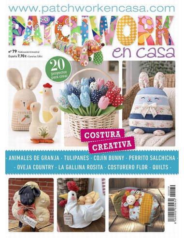 Revista patchwork en casa Nº 79