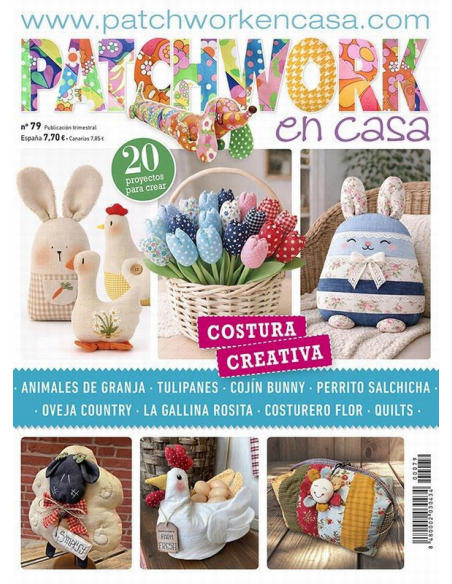 Revista patchwork en casa Nº 79