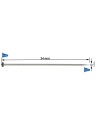 Alfiler acero AAN346007 06x34 mm s/esponja, 20 de 50 gr