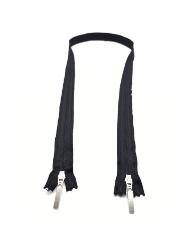 Cremallera cerrada nylon malla 3 con doble cursor invertido YKK, unidad