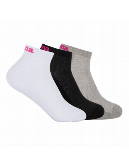 Calcetín tobillero bajo deportivo Joma JS1700, pack de 3 pares