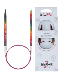 Aguja circular fija Knitpro Symfonie2 25 cm