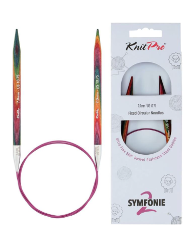 Aguja circular fija Knitpro Symfonie2 40 cm