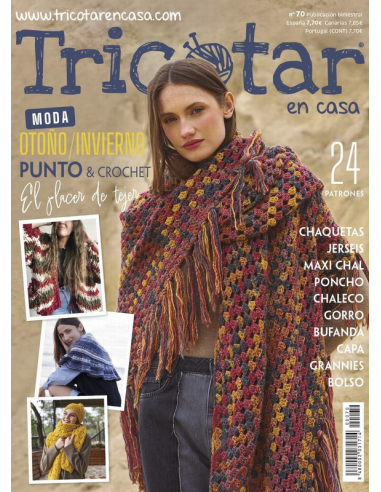 Revista tricotar en casa Nº 70
