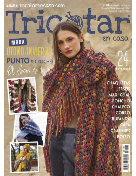 Revista tricotar en casa Nº 70
