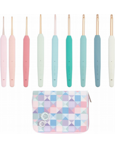 Set 9 ganchillos Vybe Deluxe KnitPro 30180