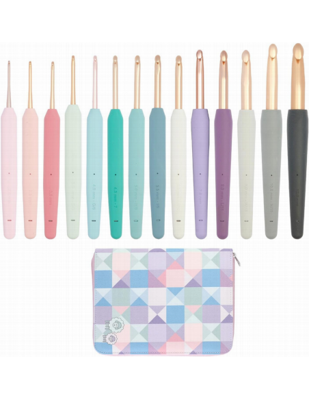 Set 14 ganchillos Vybe Grande KnitPro 30181