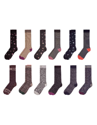 Calcetín fant. sensitive alto mujer Soxland 2026EXPO9, expo 12 pares