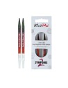 Aguja intercambiable Knitpro Symfonie2 13 cm, par