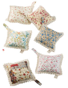 Alfileteros estampados AF0024, 6 unidades surtidas