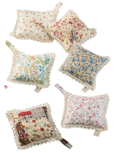 Alfileteros estampados AF0024, 6 unidades surtidas