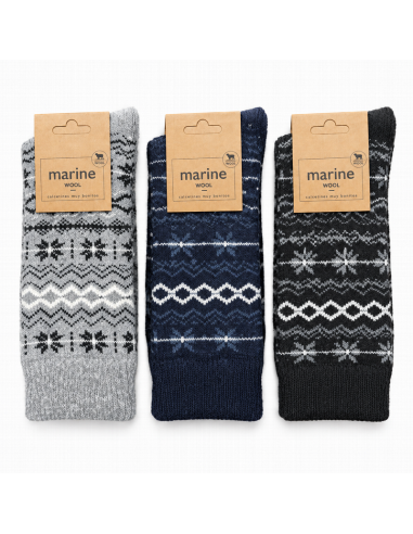 Calcetín hombre greca invierno 5030, par