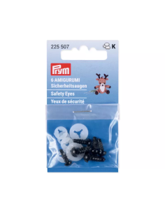 Ojos de seguridad para Amigurumi Prym 225507, juego 6 und.
