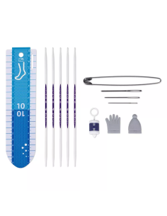 Set iniciación tejer calcetines ergo. 3,5 mm Prym 225500, unidad 2