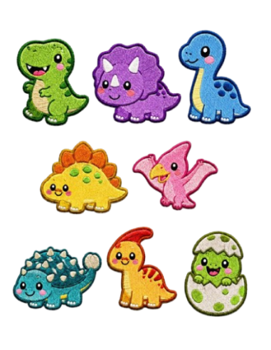 Expositor bordado 8281 Jurassic Pets, 24 u