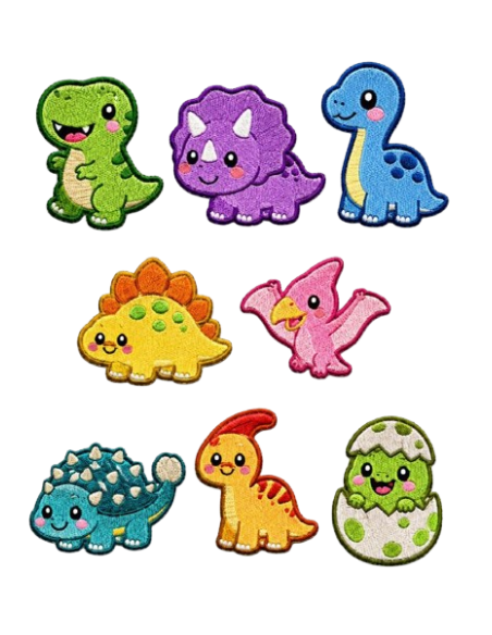 Expositor bordado 8281 Jurassic Pets, 24 u