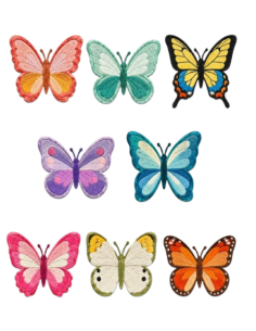 Expositor bordado 8283 Butterflies, 24 u