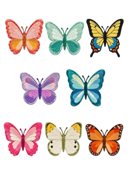 Expositor bordado 8283 Butterflies, 24 u