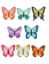 Expositor bordado 8283 Butterflies, 24 u
