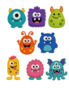 Expositor bordado 8288 Monsters, 24 u
