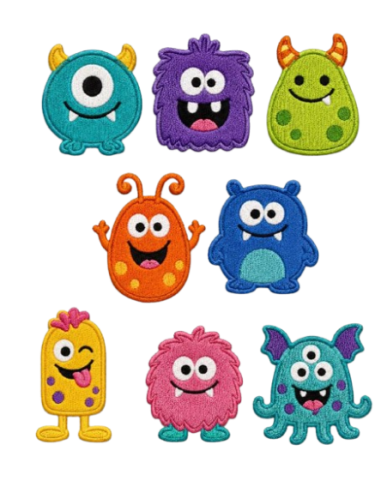 Expositor bordado 8288 Monsters, 24 u