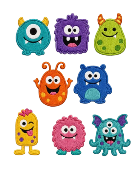 Expositor bordado 8288 Monsters, 24 u