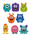 Expositor bordado 8288 Monsters, 24 u