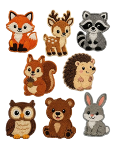 Expositor bordado 8293 Forest animals, 24 u